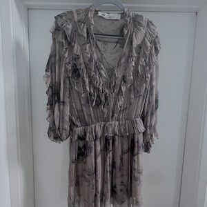 IRO floral/sheer mini